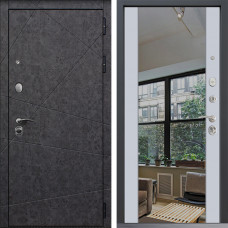Дверь входная CommandDoors GEOMETRIA 3Z Белый Матовый