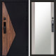 Дверь Termo Door  Smart (Смарт) Матрикс (Matrix) Зеркало 27 Слоновая кость