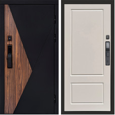 Дверь входная Termo Door  Smart (Смарт) Матрикс (Matrix) Марсель Слоновая кость