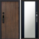 Дверь Termo Door  Smart (Смарт) Твист Ультра Зеркало 27 Черный кварц + тонировка