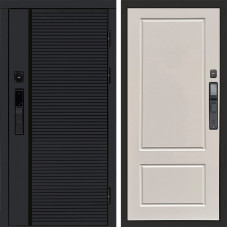 Дверь входная Termo Door  Smart (Смарт) Black Line Марсель Слоновая кость