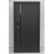 Termo Door  Smart (Смарт) Урбан Блэк (Black) Flat Grey Софт