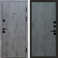 Termo Door Вертикаль Бетон Мастино Бетон темный