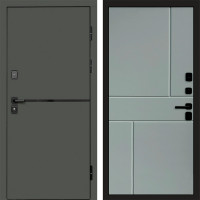 Дверь Termo Door Тренд Грин Горизонт Grey софт