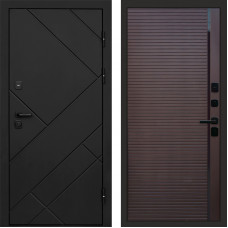Дверь входная Стоун Black Porte Шоколад