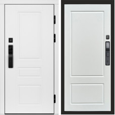 Дверь входная Termo Door  Smart (Смарт) Орегон White  Марсель Белый софт