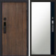 Дверь Termo Door  Smart (Смарт) Твист Ультра Зеркало фацет Черный кварц