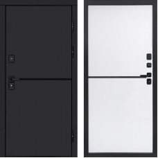 Дверь входная Тренд black Нео White