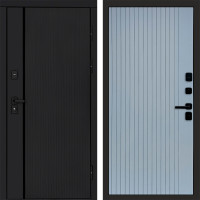 Termo Door Урбан Black Flat Grey Софт