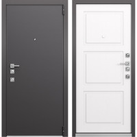Дверь входная Mastino Forte (Реалвуд графит MS-100 / Синхропоры милк MS-104)